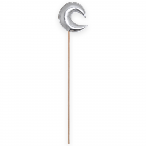 Magic wand moon - Silver PVC