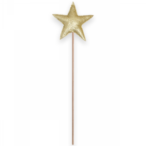 Magic wand star - Gold